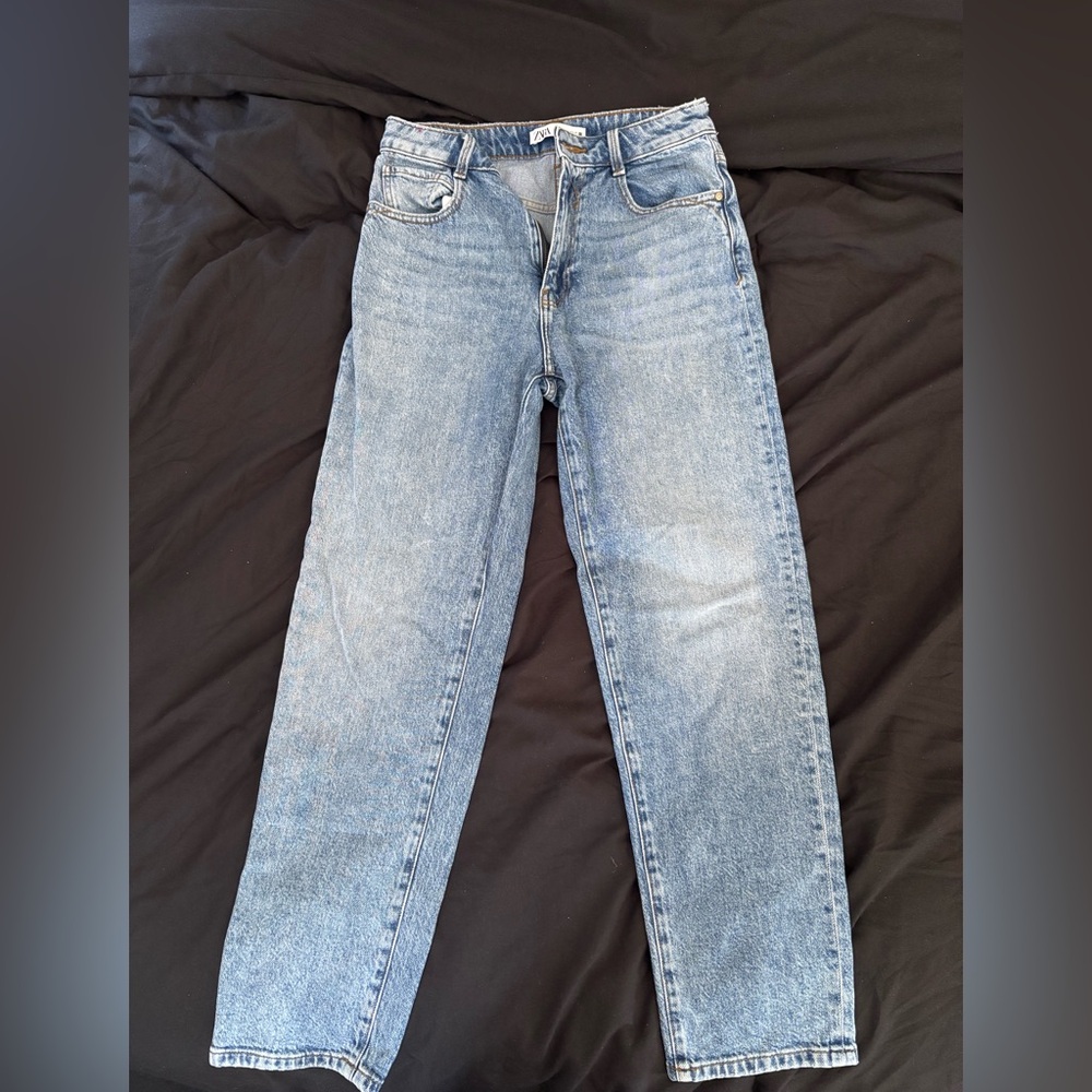 Zara Light Blue Denim Jeans